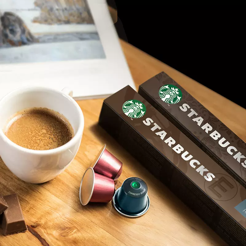 Starbucks 星巴克 Nespresso 浓遇胶囊咖啡 10颗*8条组合装