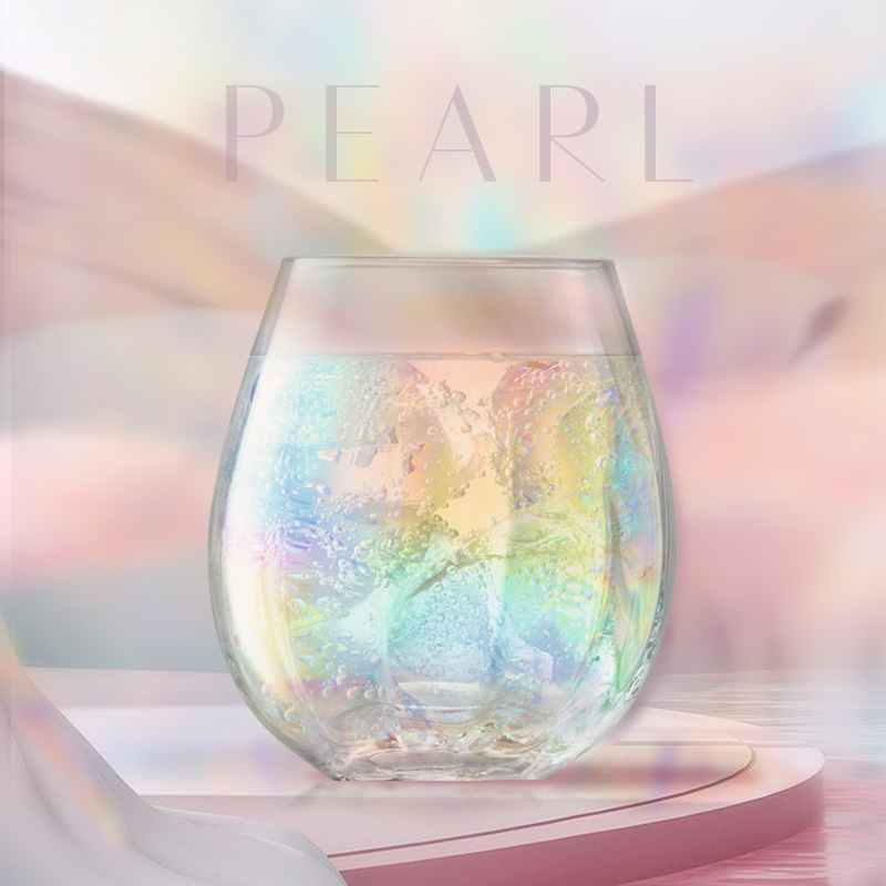 波兰进口 LSA International pearl系列 幻彩水晶玻璃杯 425ml 聚划算天猫优惠券折后￥79包邮（￥129-50）