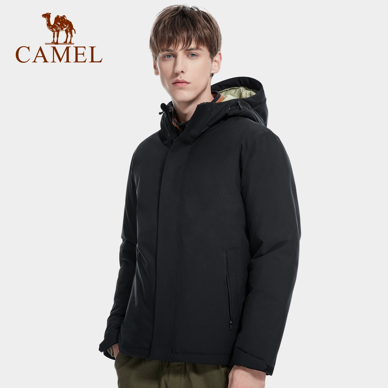 Camel 骆驼 羽绒内胆冲锋衣 399包邮（￥1399-1000） 男、女款多色可选