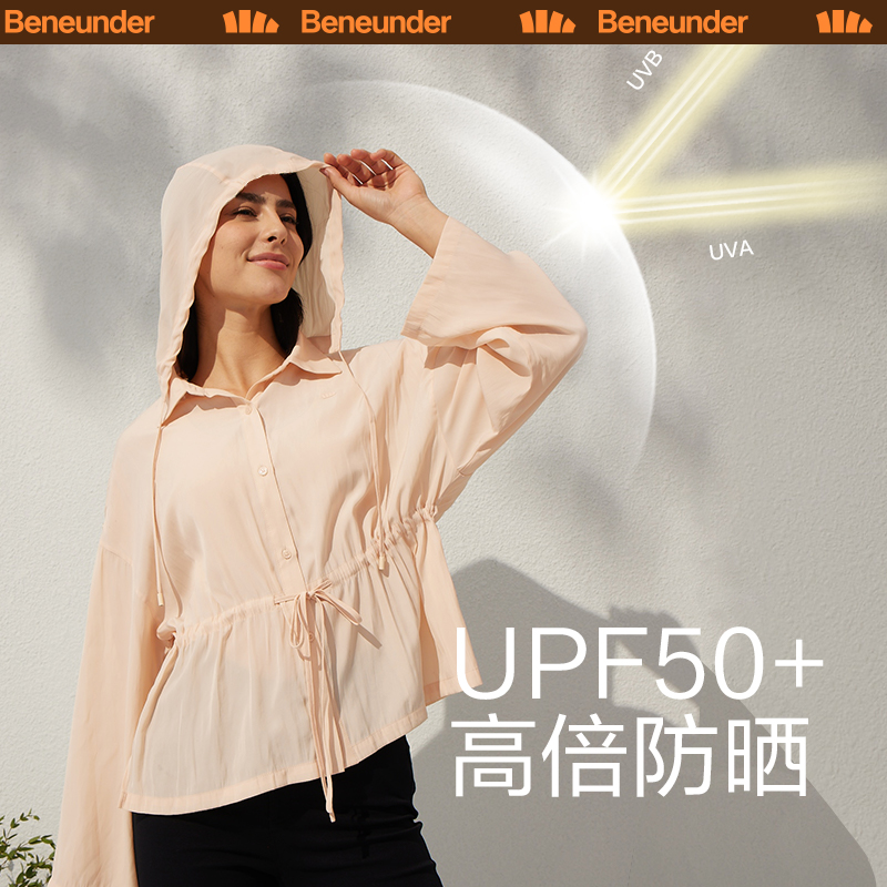 Beneunder 蕉下 巡就系列 2022年春季款 女式防晒衬衫 UPF50+ 天猫优惠券折后￥149包邮（￥249-100）2色可选