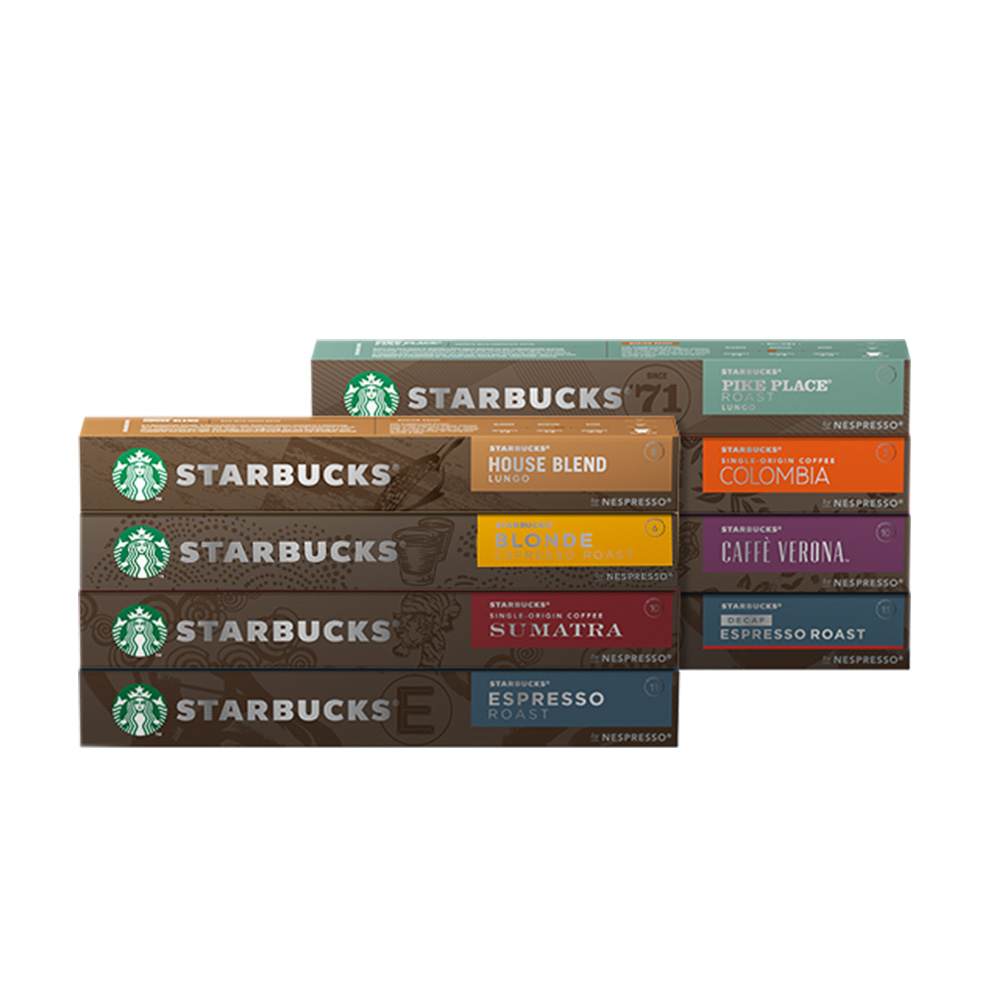 88VIP会员，Starbucks 星巴克 Nespresso 浓郁胶囊咖啡 10粒*5盒